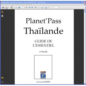e-book Planet'pass Thaïlande - guide de l'essentiel