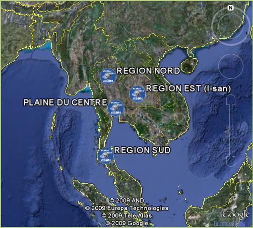 carte thailande hotel visite